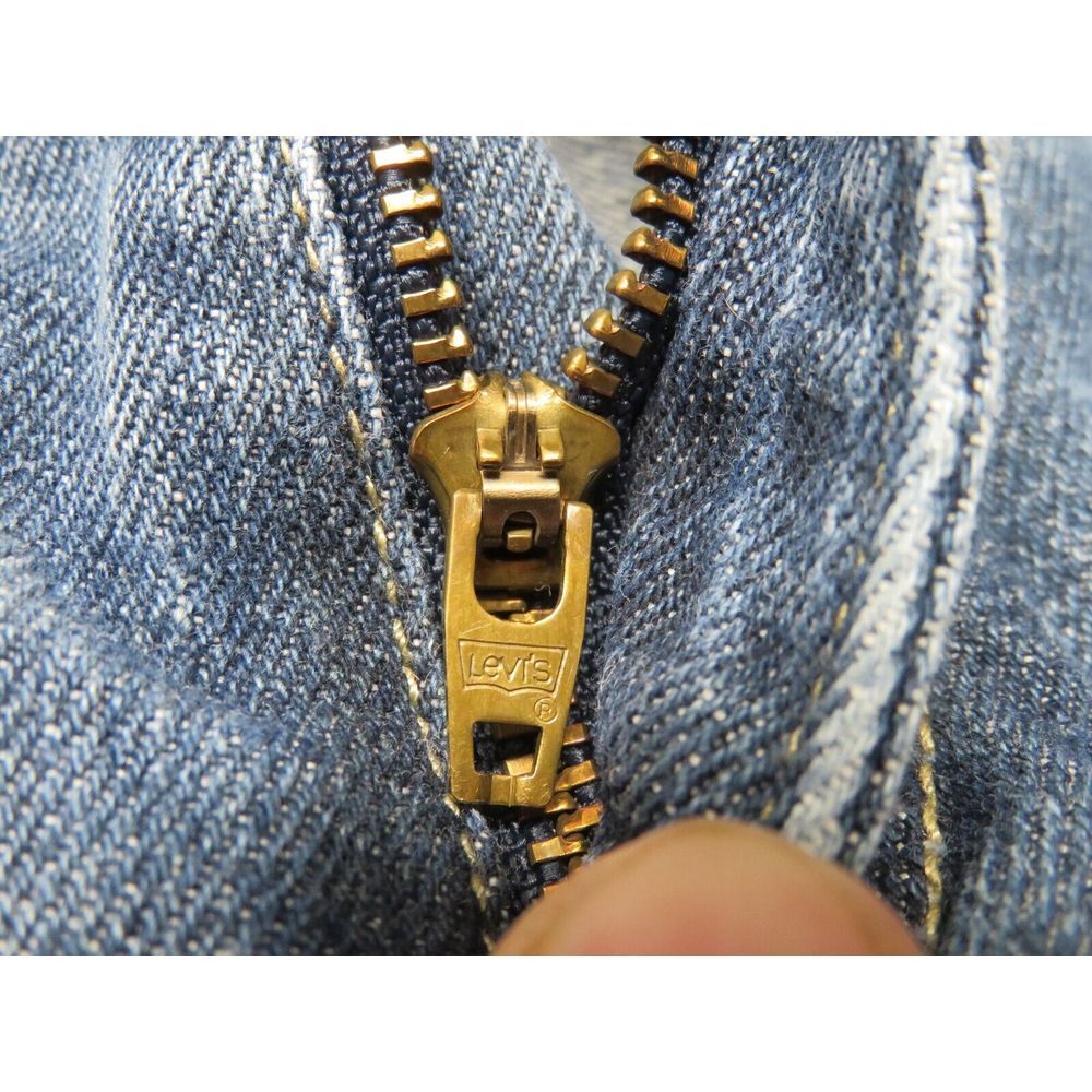Mens Levis SilverTab Baggy Fit Jeans Size‎ 34x32 Blue Cotton Denim Y2K Vintage - Picture 7 of 11